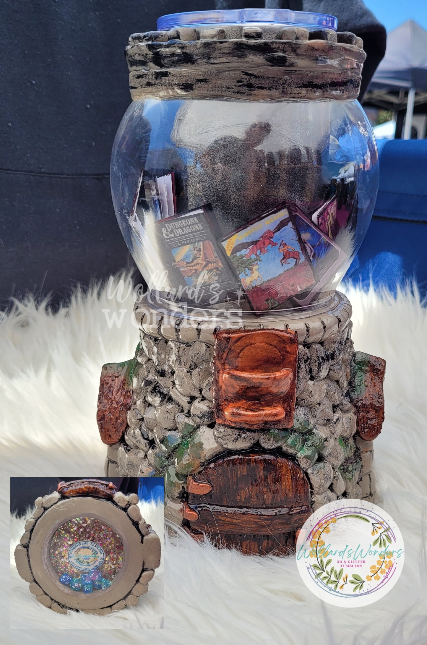 D&D 2nd Edition Book Tumbler